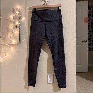 Dark Gray High-Waisted Leggings